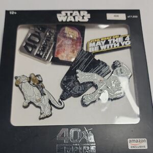 Star Wars 40th Anniversary Pin Set